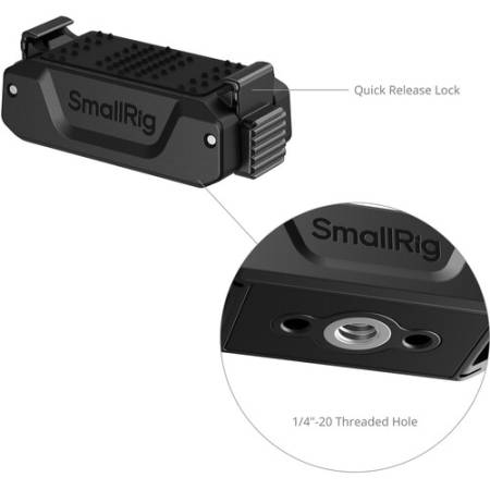 SmallRig 5779 - 2x obustronny adapter/mocowanie z szybkozłączką do DJI Osmo Nano oraz DJI Osmo Action 6 - szczegóły
